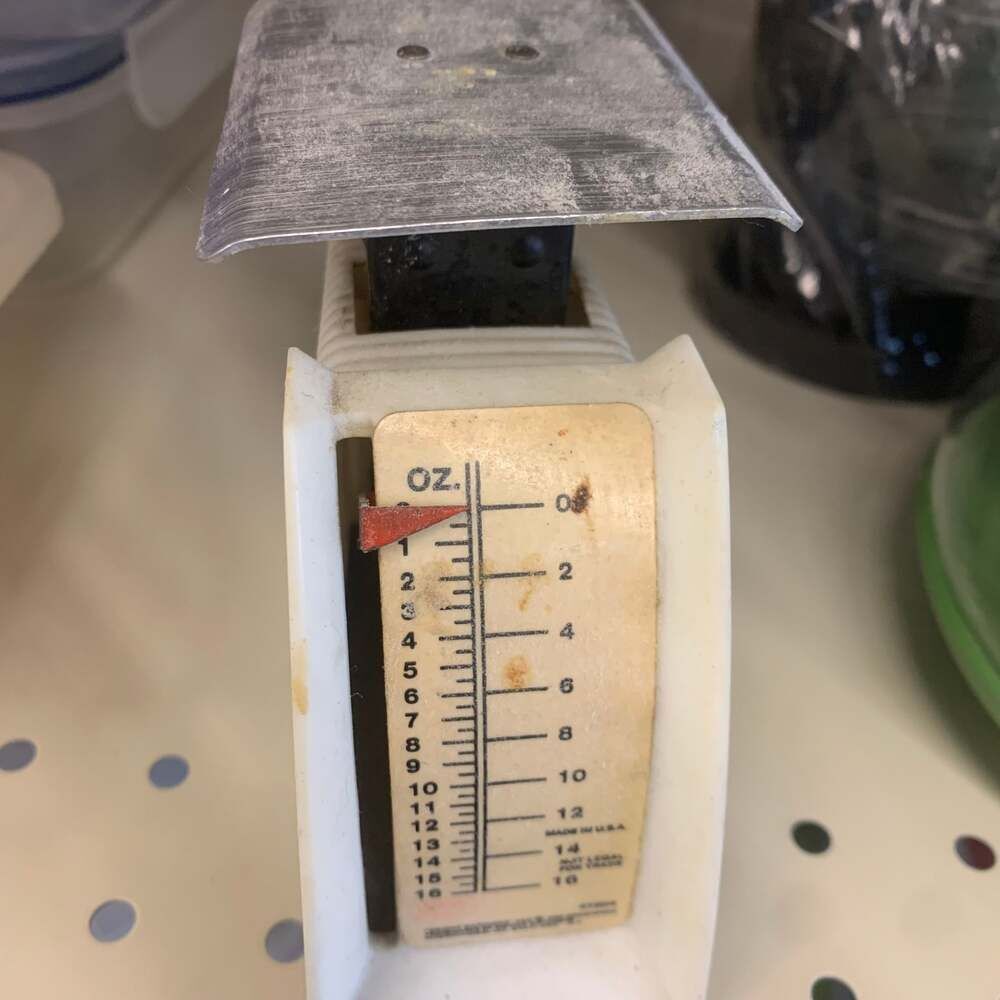 Vintage Hanson Dietetic Food Scale Model 160-1 Made in USA